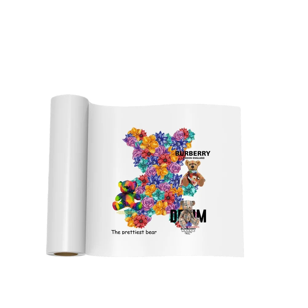 Reizjet Wholesale Dtf Printer Pet Film 30Cm Dtf Transfer Film A3 Dtf 33Cm Pet Film for T-Shirt Printing Printer