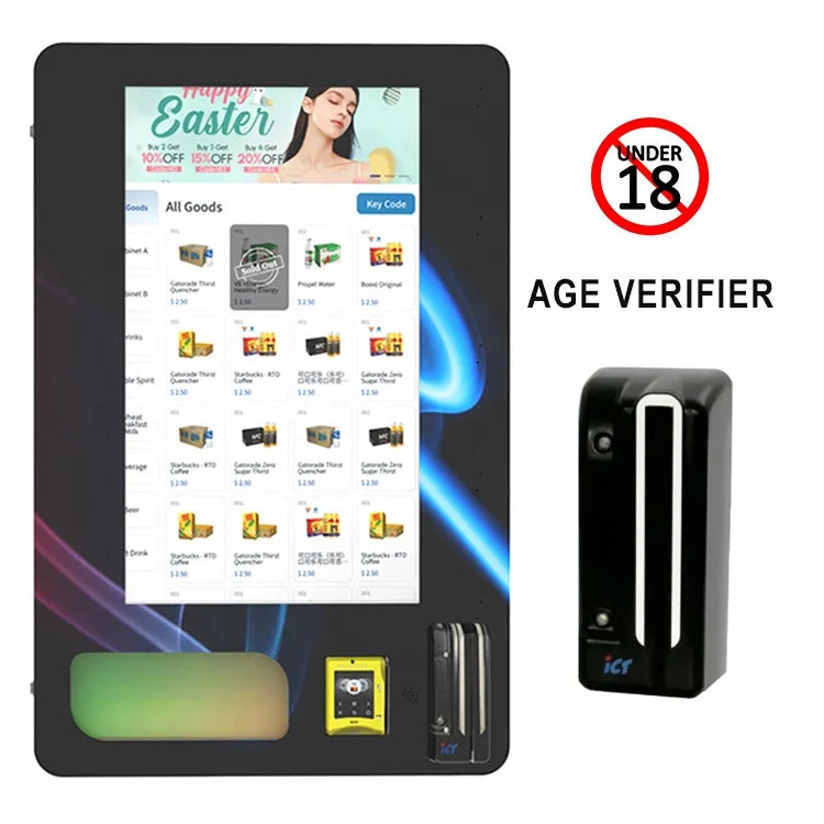 Customised Hot Sale 32 Inch Mini Vending Machines for Game Card Trading Card Sport Card