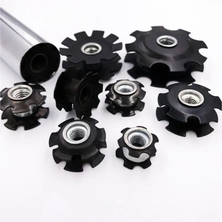 Star Pipe Insert Thread Tube Nut Insert Nuts for Wood