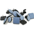 Reusable Square PTFE Furniture Sliders Anti-Slip Table Chair Glides to Protect Floor Carpet Flooring Glider Furniture Pads