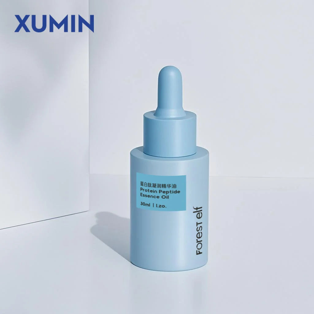 Luxury Custom Frosted Glass Dropper Bottle 30ml 1oz Durable Empty Essential Oil Bottle for Serum Skincare Product