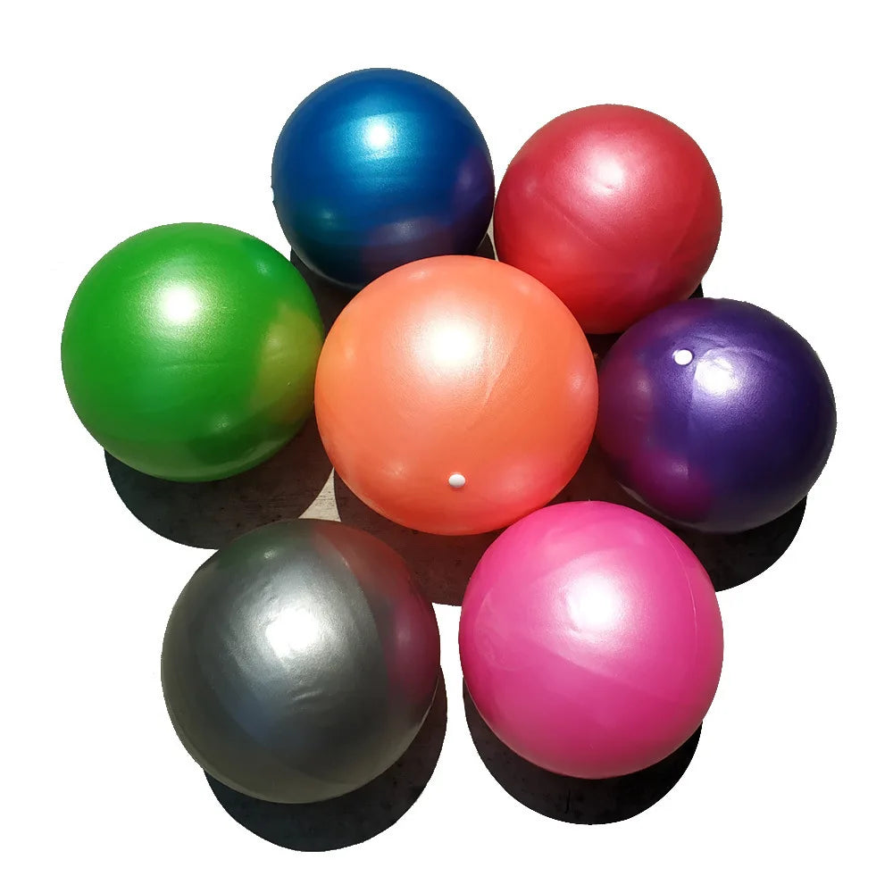 25cm Mini Yoga Ball Fitness Pilates Reduce Fat Ball Thick Explosion-proof PVC Non Slip Gym Home Training Workout Exercise Ball