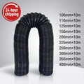 Endian 10m3 Inch Flexible Duct Aluminum Foil Tube HVAC Fireproof Ventilation Air Conditioning -30 +150 Temperature Resistance