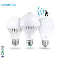 3W 5W 7W 9W E27 220V Sound Sensor Lighting Luces LED Bulbs Lamp PIR Motion Smart Sensor Led LightsSmart BulbSensor Light Bulb