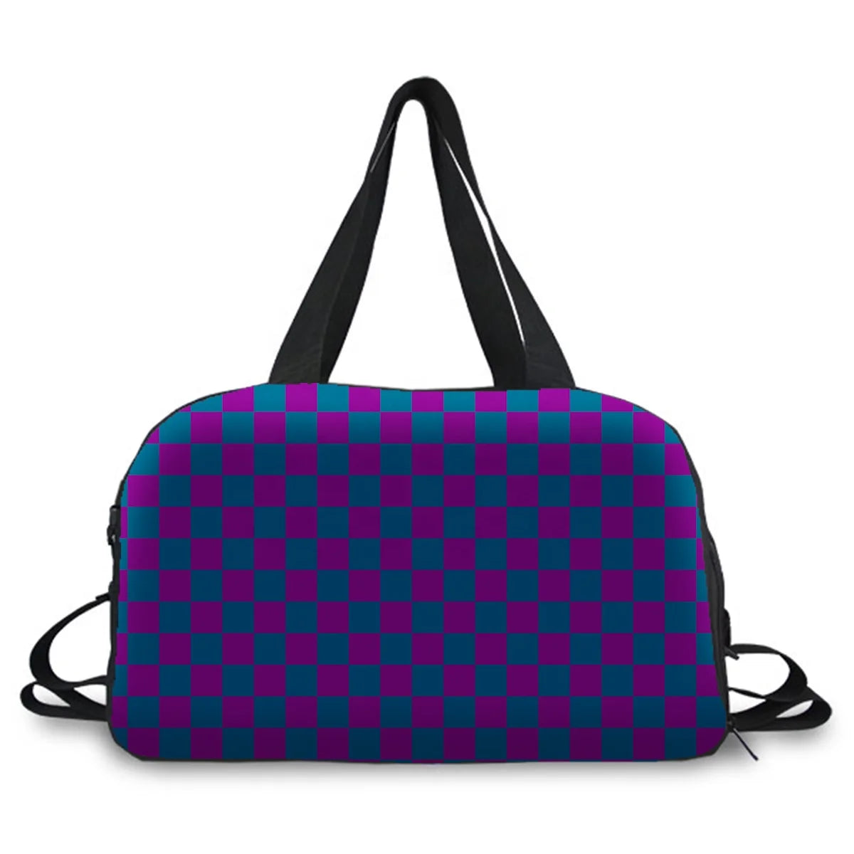 Custom Pattern Multi-Pocket Sports Duffel Bag with New Design Large Capacity Expandable Gym Travel Bag for Daily & Outdoor Usage