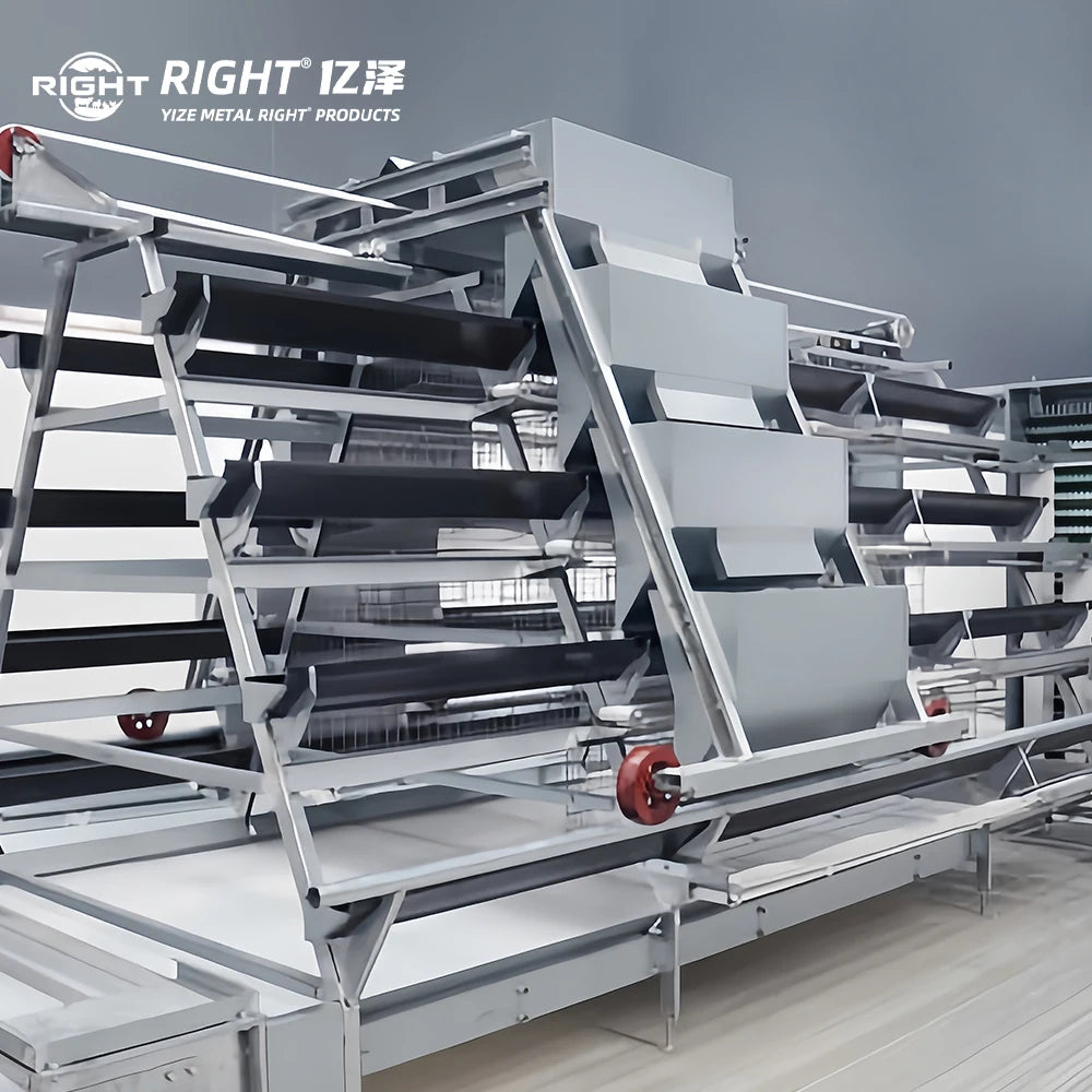 Aping Factory Manufacture a Type 4 Tiers 160 Birds Chickens Automatic Battery Egg Chicken Layer Chicken Cage