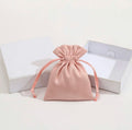 Custom Logo Print Velvet Shoes Packaging Bags Pouch for Clothing Fur Socks-Custom Sizes Available