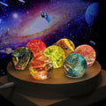 ADL Glass Crystal Glaze Round Colorful Ball Different Colors for Souvenir Gifts Company or Wedding Gifts with Light