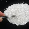 Lab Grown VVS VS1 Certified 0.01CT-0.1CT Round Brilliant Cut Synthetic Diamond HPHT CVD Diamond Per Carat