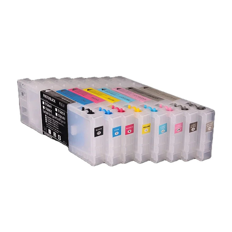 OCBESTJET 300ML/PC T6071-T6079 T6071T6079 Empty Refillable Ink Cartridge With Chip for EPSON Stylus Pro 4880 Printer