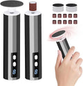 2-in-1 Electric Foot File & Nail Grinder 9 Speed Rechargeable Callus Remover for Feet & Nails MegaBDM