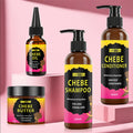 YURHERSU Private Label Natural Ingredient Chebe Oil Butter Chebe Hair Spray Moisturizing Shampoo Conditioner Hair Care Set
