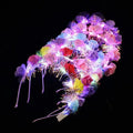 Bride Wedding Accessories LED Beautiful Luminous Rattan Flowers Led Flower Crown Headband