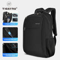 Tigernu T-B3221A Large Capacity Usb  Multifunctional Travel Bag Laptop Setchel Bag Bagpack With Zipper Lock