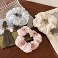Korean Style Satin Silk Hair Scrunchies Designer Elastic Hairbands for Girls in European American Style Wholesale MegaBDM
