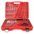 GATmatic 150pcs Professional Mechanic Tool Set CR-V Steel Socket Wrench Kit for Auto Repair with Portable Case