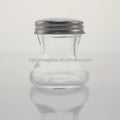 Kitchen Round Mini 25ml Glass Spice Jar Pepper Salt Shaker Container Seasoning Bottle Glass Jar With Stainless Steel Shaker Lid