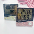 Wholesale Diamond HTC-8 Digital Thermometer Hygrometer Weather Diamond Temperature and Humidity Digital Display Thermometer