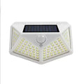 Factory Direct 1200Lm Ip65 Waterproof Outdoor Solar LED Wall Light Garden Lighting