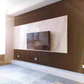 DEMAX Modern Waterproof Embossed WPC Wall Cladding Panels Botanical Pattern 5 Year Warranty Total Solution for Easy Installation