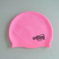Flat Cap Single Color Double-sided Free Printing Professional Waterproof Swimming Cap Adults 50g Silicone Swim Cap Custom Logo