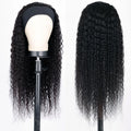 Cheap New Raw Brazilian Kinky Curly Virgin Human Hair Wig Full Machine Made Non Lace Wig for Black Women Can Be Customized Stock