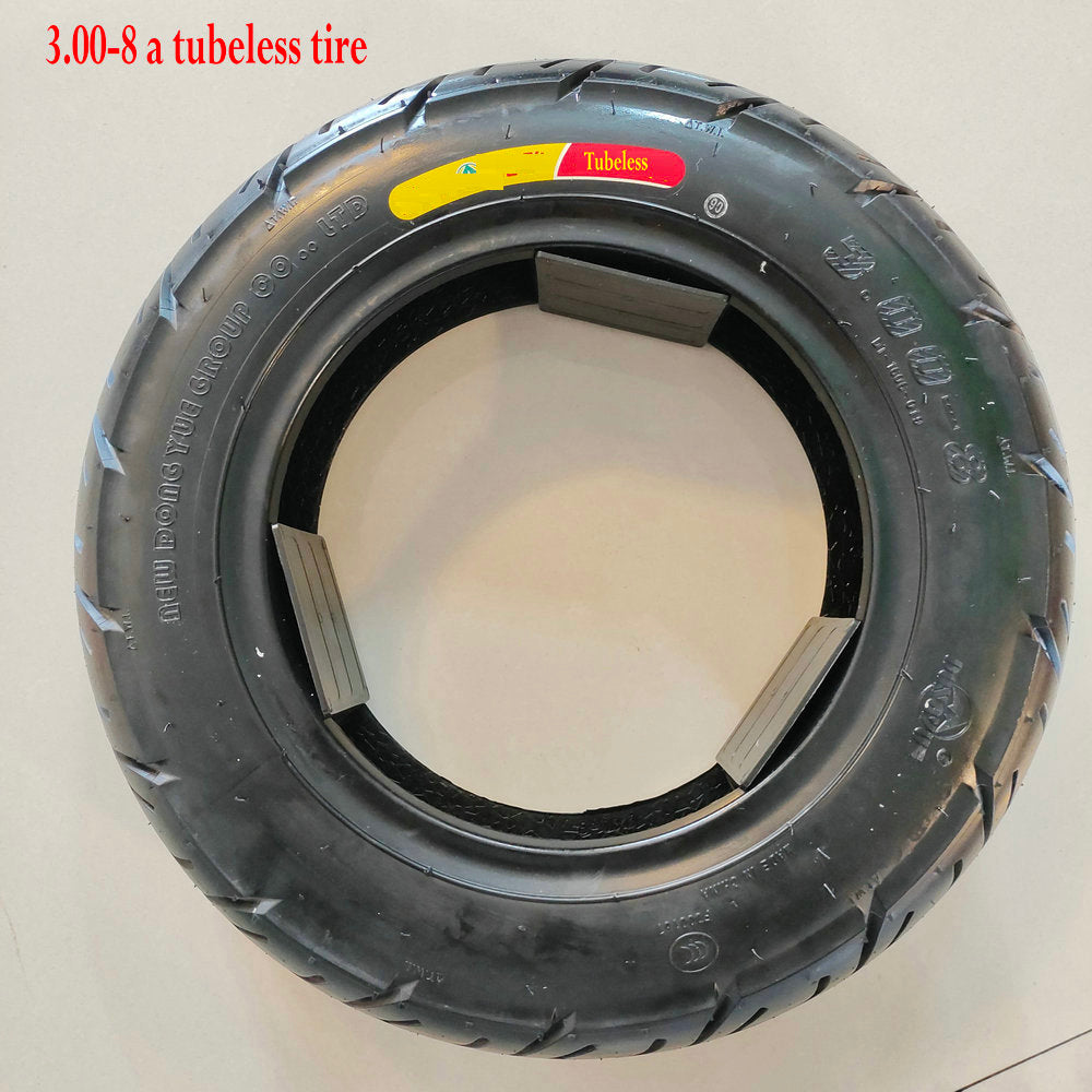 Electric Vehicle Tires Dongyue 3.00-8 Tubeless Tires a Tricycle Trolley Recreational Vehicle 300-8 Tubeless Tires