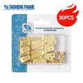 TS-K078 45 Pack Sawtooth Picture Hangers Picture Hanging Kit Picture Hanging Hardware Wall Hanging Kit with Screws