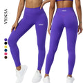 Custom Sweatpants Women's Soft High Waist Nylon Spandex Butt Lifting Sports Pants No T Line Fitness Women Yoga Pants Leggings