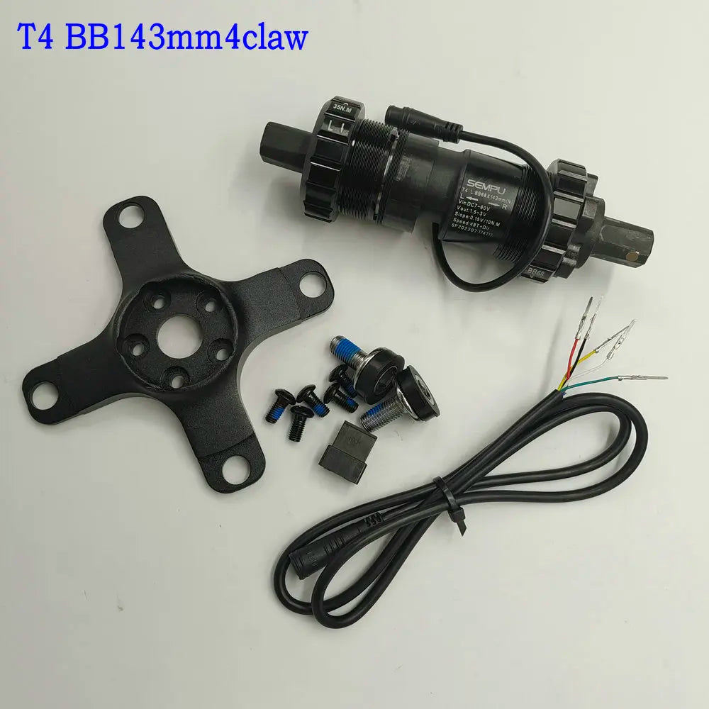 Dual Side Torque Sensor T4 BB68 BB100 Bottom Bracket Transducer Motor Assisted Electric Bicycle Intelligent Bike MTB Diy Part
