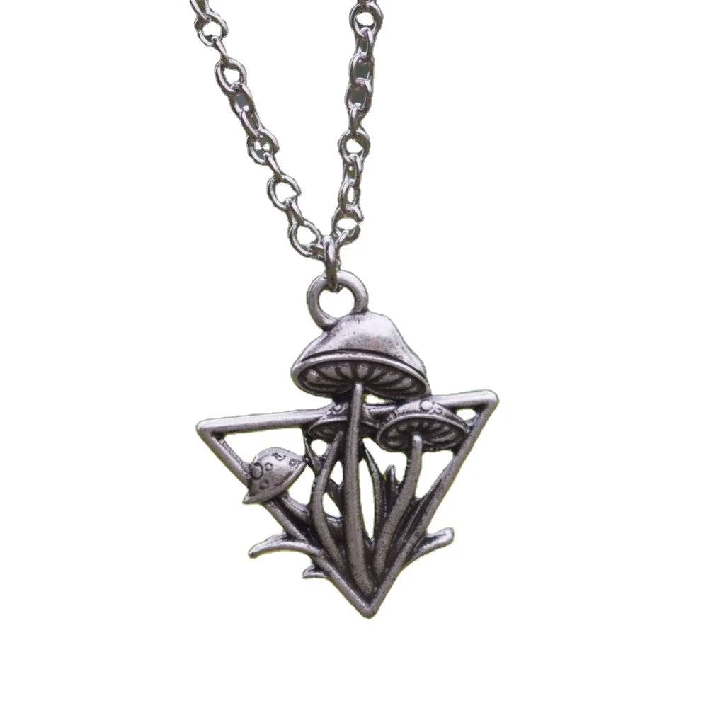 Fashion New Arrival Woodland Mushroom Necklace