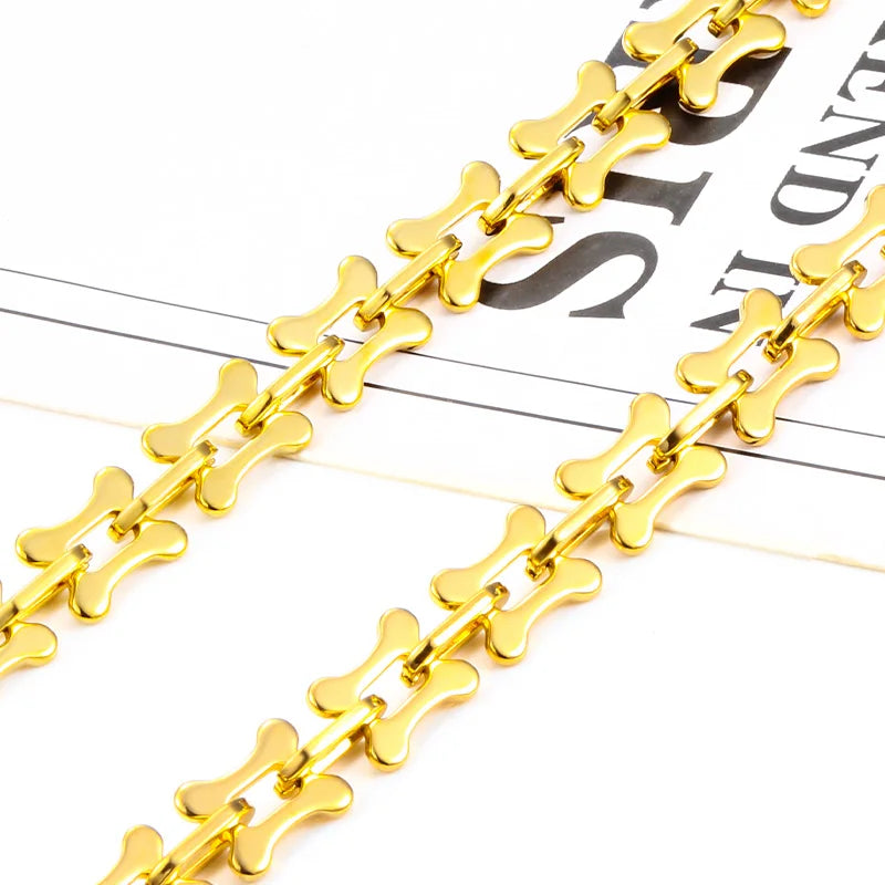 Wholesale Titanium DIY Stainless Steel 18K PVD Plated for Women Men Necklace Charms for Jewelry Making Accessories
