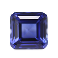 Asscher Cut Sapphire Beads Yellow Lab Grown Blue Sapphire Stone Natural Lab Sapphire Stone