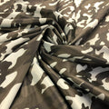 Spandex Stretch Breathable Anti Sweat Polyester Camouflage Print Sports Fabric for Swimwear Sportswear Tank Tops and Leggings