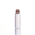 10ml 15ml Wishing Message Glass Vials Pudding Glass Bottles With Cork Wooden Stopper
