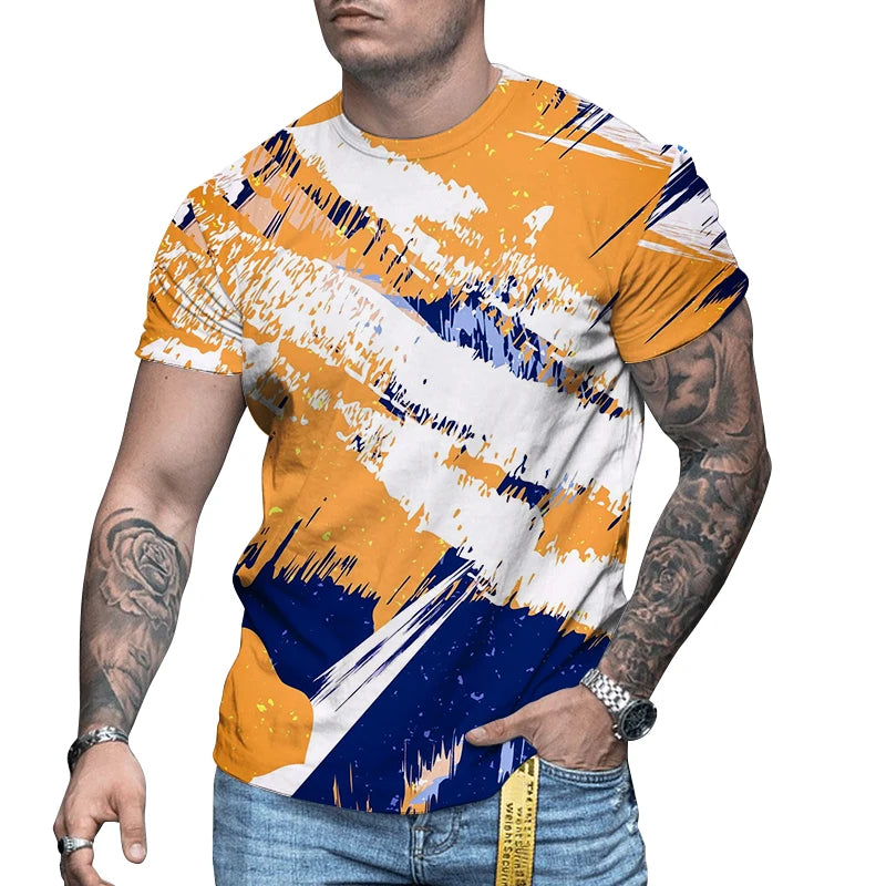 Fashion Brand Short Sleeve Men's T-shirt Super Hot Sale New Hawaii T Shirt
