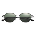 Luxury Custom LOGO Gold Metal Ultralight Titanium Frame TAC Lenses Polarized Sunglasses