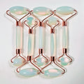 Huiying Skin Care white Crystal Opalite Gem Roller Jade for Face