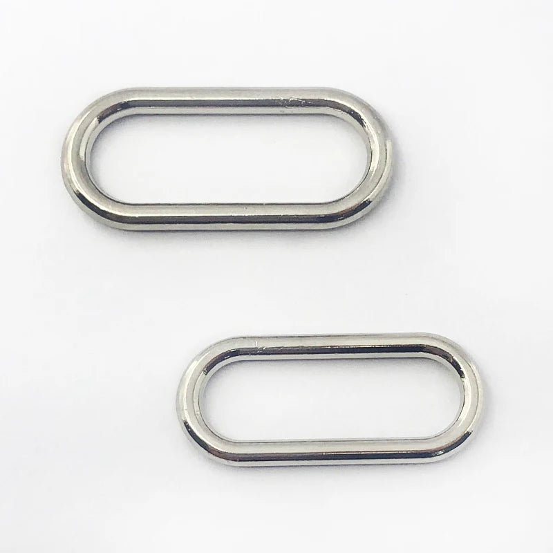Bag Fitting Parts Metal Shoe Buckle Oval Ring Oval