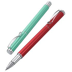 Shichen DRS007834 Luxury Signature Roller Pens Metal Colorful 1.0mm Writing Width Custom Logo Digital Printing Black/Blue Ink