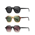 High Quality Manufacturer Wholesale Black TR90 Frame Acetate Temple Newest Fashion Sunglasses for Women