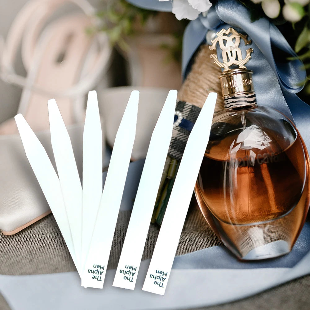 Fragrance Perfume Tester Paper Strips Blotting Card Custom Print Logo Label Blotter Paper for Lab