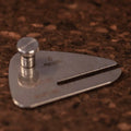 Leather Stitching Punch Aid Plate Stainless Steel Washed Craft Hand DIY Leather Auxiliary Tools Claw Punch Partner