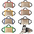 Dog Training Supplies 2 Handle With 1 Loop Thicker Linen Dog Bite Pillow Large Dog Bite the Target