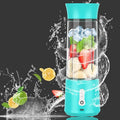 500ML Personal Ice Juicer Blender Portable Electric Fruit Mixer Juicer USB Rechargeable Travel Sports Mini Blender OEM Custom