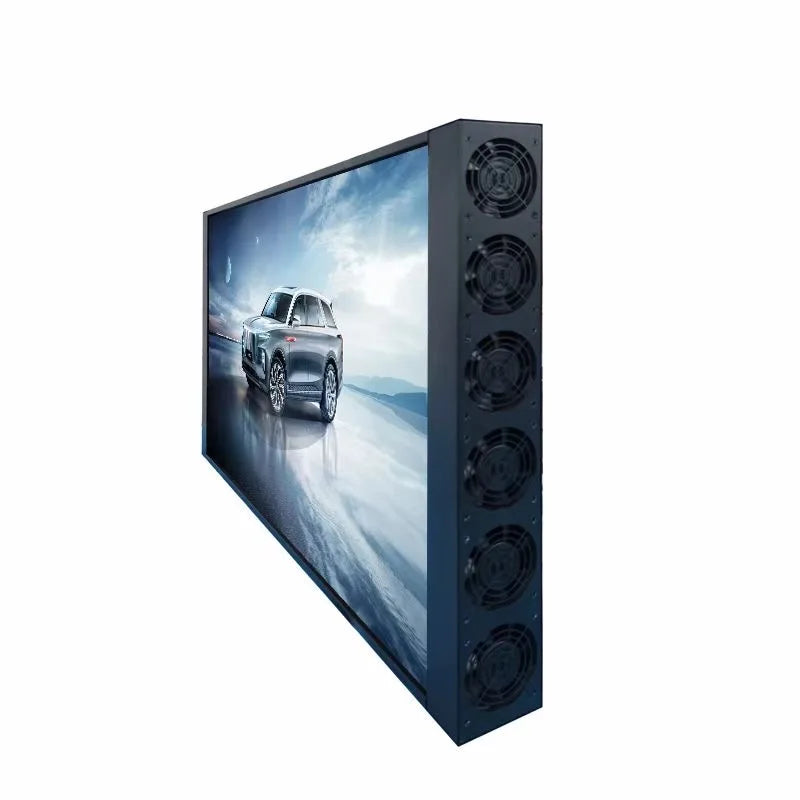 IP65 Outdoor Wall Mount HD Waterproof Advertising Machine Advertising Module Screen With Temperature Control Cooling System