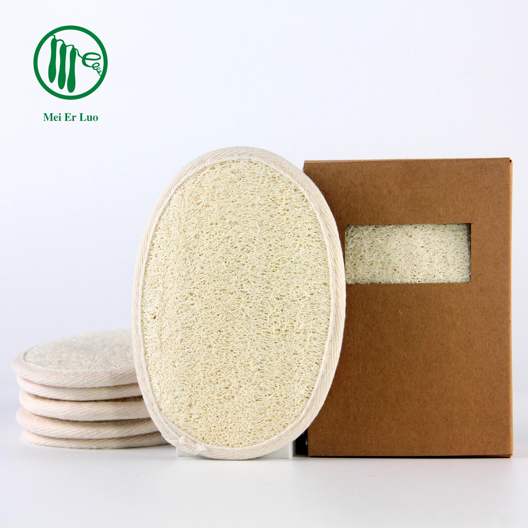 All Natural Large Body Brush Loofah Pads Fashionable Plastic Bath Sponge Spa Light Weight Bath Brushes Sponges Scrubbers"