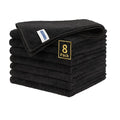 Premium Zhouwen 200gsm Eco-Friendly Car Microfiber Towels Soft Absorbent Cleaning Cloth Plain Style Lint-Free Streak-Free Square