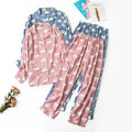 Pajama Women's Spring and Autumn Long-sleeved Trousers With Cotton Home Wear Women's Set