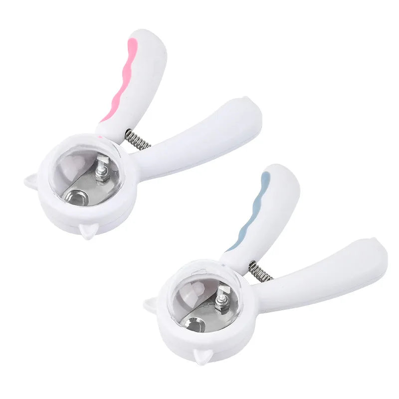 Hot Sell Stainless Steel Pet Nail Cutter Scissors Pet Cat Dog Grooming Nail Toe Claw Cutter Cat Trimmer with Cover